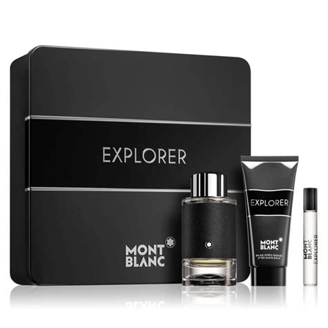 explorer parfum|mont blanc explorer 100ml gift set.